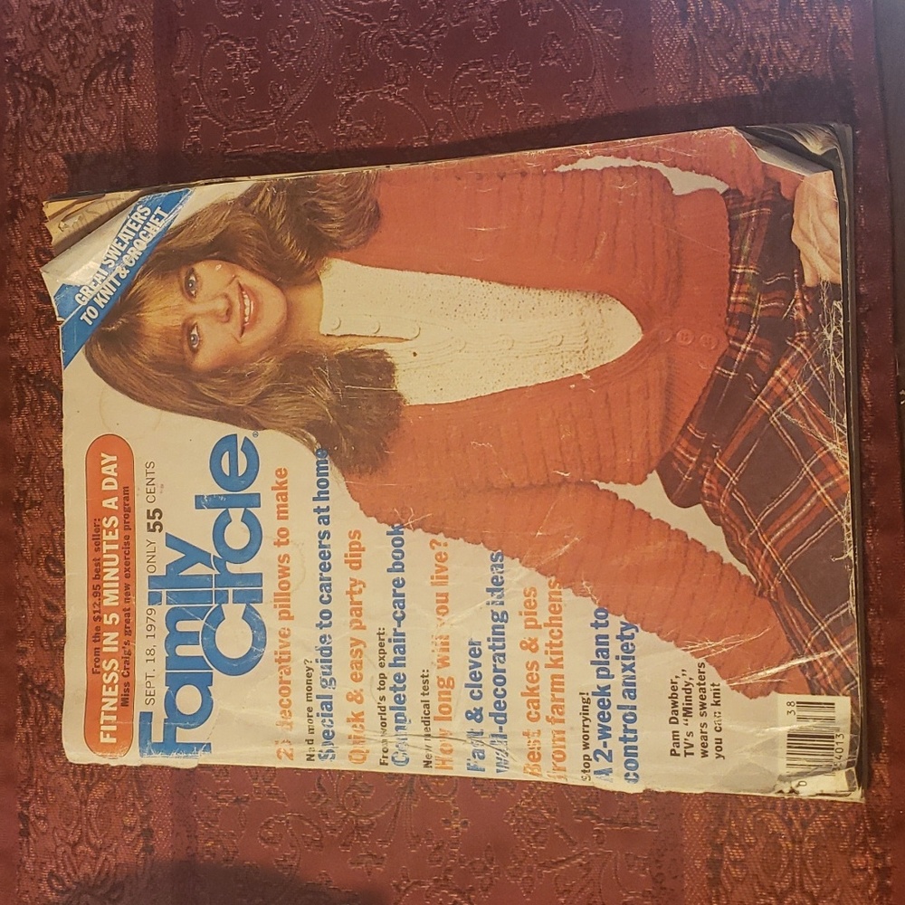 1979 Vintage Family Circle Magazine-Great Vintage Ads and Recipes-BX16